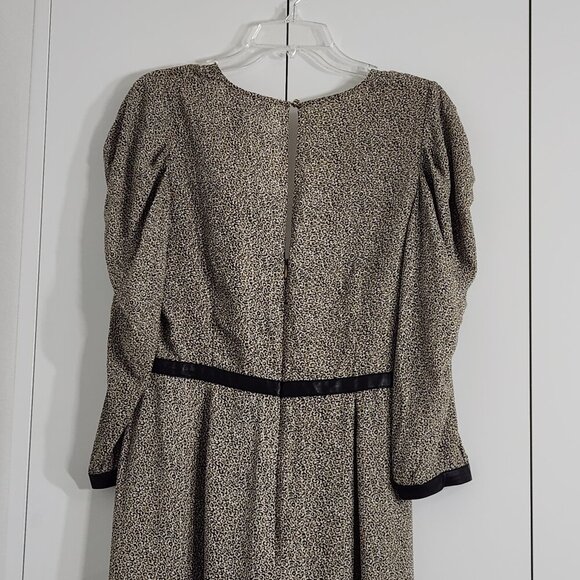 BCBCMAXAZRIA Wrap Dress Mini Camo Leopard Size 10 - Picture 5 of 7